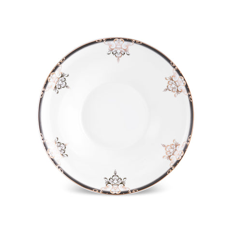 Karaca Stream Bone Andre 53-Piece 12-Person Dinner Set Black
 