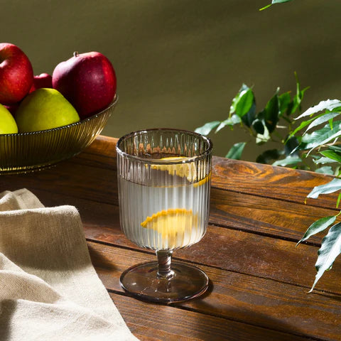 Karaca Zenith Weinglas, 350 ml, Grau