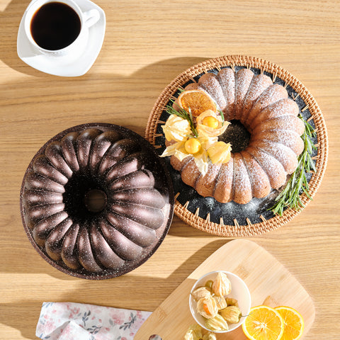 Karaca Cake Pro Lina Brown Cast Aluminum Cake Pan 25.5 cm