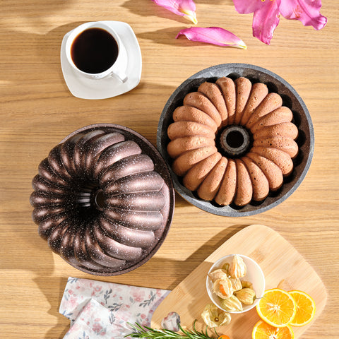 Karaca Cake Pro Lina Brown Cast Aluminum Cake Pan 25.5 cm
