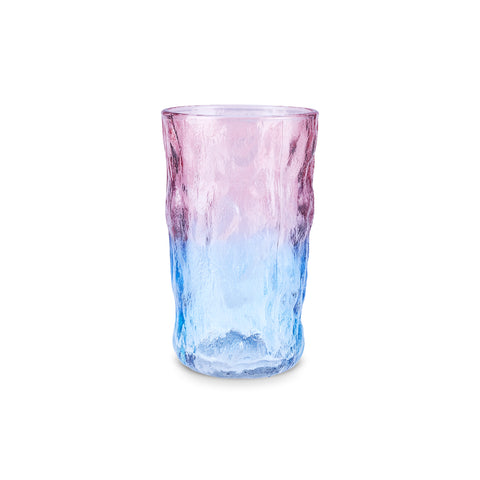 Karaca Glacier Glas Highball-Glas, 383 ml, Rosa