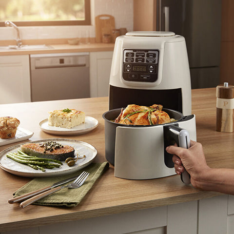 Karaca Air Pro Cook XL 2 in 1 Talking AirFryer Mineral Gold 4L
