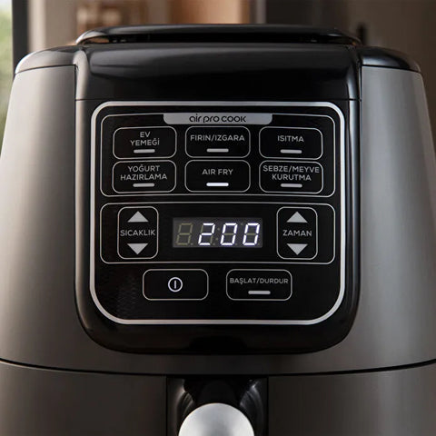 Karaca Air Pro Cook XL 2 in 1 Talking AirFryer Mineral Gold 4L