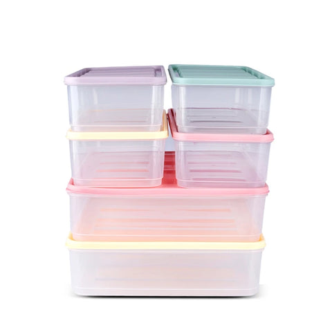 Karaca Stella Refrigerator Storage Cans 6pcs