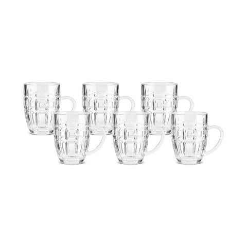 Karaca Winnie Set of 6 Tea Cups 200 ml