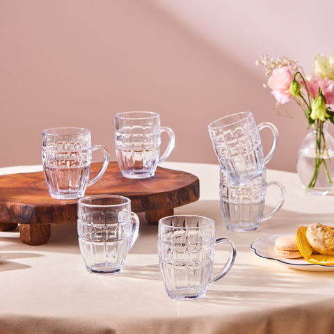 Karaca Winnie Set of 6 Tea Cups 200 ml