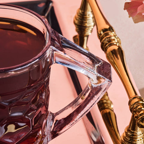 Karaca Defne 6-teiliges Teegläser-Set, 195 ml