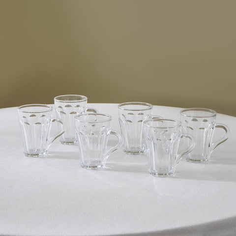 Karaca Leylak 6'lı Çay Bardağı Seti, 175 ml