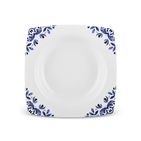 Karaca Square Bone Miranda 24-teiliges Tafelservice für 6 Personen