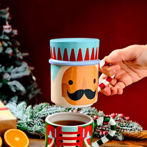 Karaca New Year Kurşun Asker, Kupa Seti, 400ML