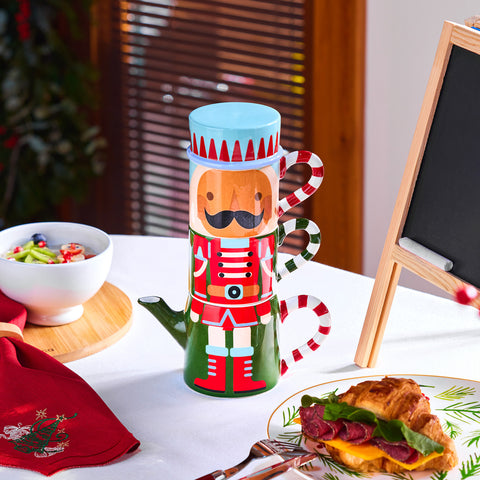 Karaca New Year Kurşun Asker, Kupa Seti, 400ML