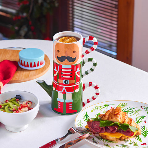 Karaca New Year Kurşun Asker, Kupa Seti, 400ML