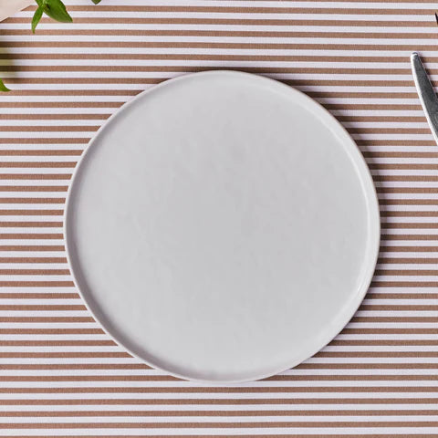 Karaca Epsilon Porcelain Dinner Plate, 28cm, White
