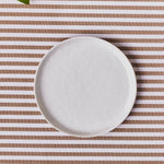 Karaca Epsilon Brotteller aus Porzellan, 13,5 cm, Weiß