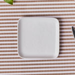 Karaca Epsilon White 13 Cm Kare Tatlı Tabağı