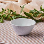 Karaca Epsilon Müsli-/Suppenschale aus Porzellan, 16 cm, Weiß