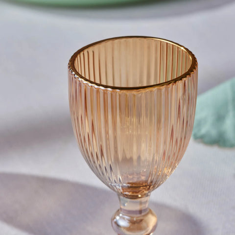 Karaca Rocco 6-teiliges Kaffeeglas-Set, Amber, 60ML