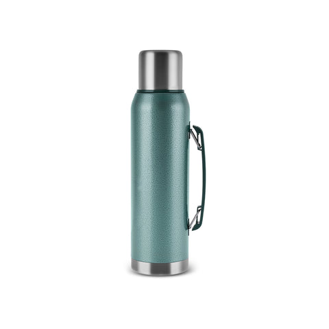 Karaca Stansteel Auslaufsicherer Edelstahl-Thermos 1,3 L Grün