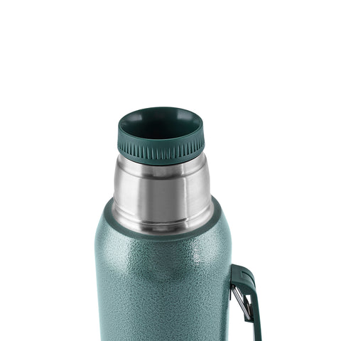 Karaca Stansteel Auslaufsicherer Edelstahl-Thermos 1,3 L Grün