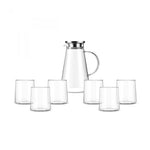 Karaca Serene 7-Teiliges Glas-Set Transparent
