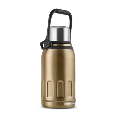 Karaca Adent Stainless Steel Leak-Proof Thermos 800 ml Gold