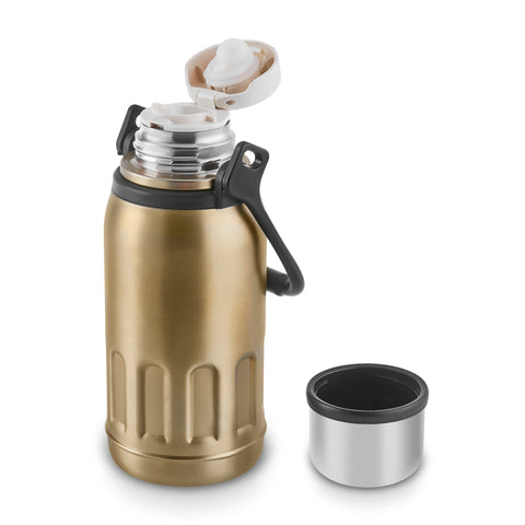 Karaca Adent Stainless Steel Leak-Proof Thermos 800 ml Gold