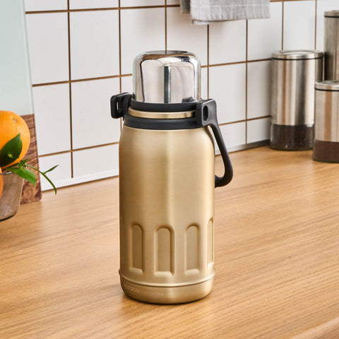 Karaca Adent Stainless Steel Leak-Proof Thermos 800 ml Gold