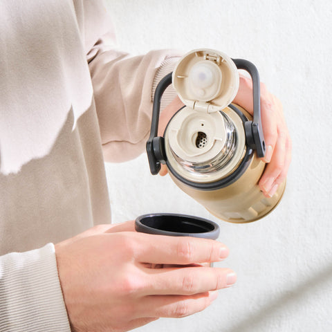 Karaca Adent Stainless Steel Leak-Proof Thermos 800 ml Gold