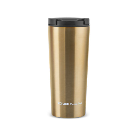 Karaca Sheeny Stainless Steel Leak-Proof Thermos 450 ml Gold