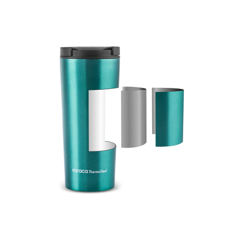 Karaca Sheeny Çelik Sızdırmaz Termos 450 Ml Yeşil