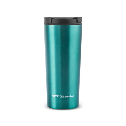 Karaca Sheeny Edelstahl Auslaufsicherer Thermobecher 450 ml Grün