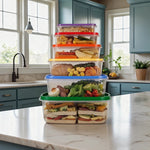 Karaca Roxy 6-Piece Storage Container Set, Multicolour