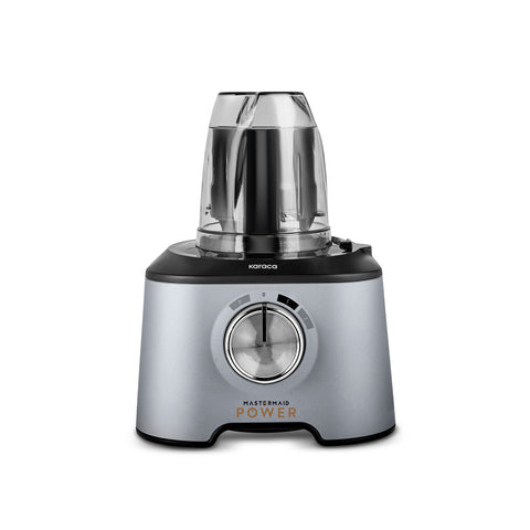 Karaca Mastermaid Power Multifunktionaler 10-in-1 Küchenroboter 2000W Silber