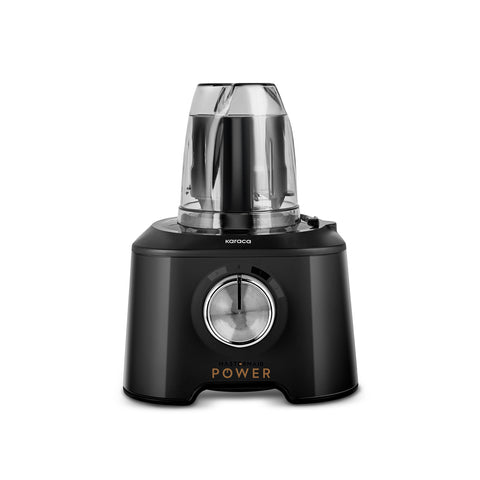 Karaca Mastermaid Power Multifunktionaler 10-in-1 Küchenroboter 2000W Schwarz