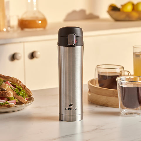 Karaca Pluton, Thermosflasche, 450ML, Inox