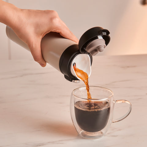 Karaca Pluton, Thermosflasche, 450ML, Creme