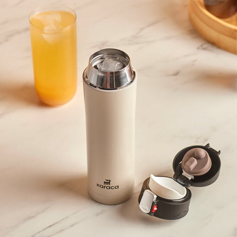 Karaca Pluton, Thermosflasche, 450ML, Creme