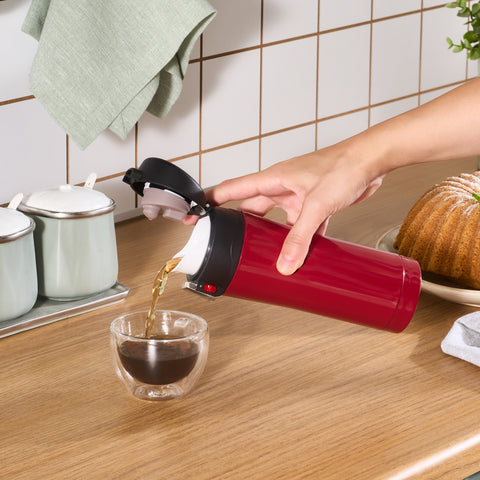 Karaca Pluton, Thermosflasche, 350ML, Rot