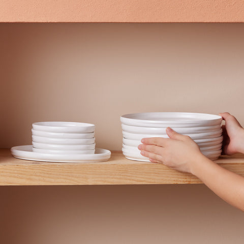 Karaca Stream Bone Sunset, 34-Teiliges 6-Personen Frühstücksset Gold