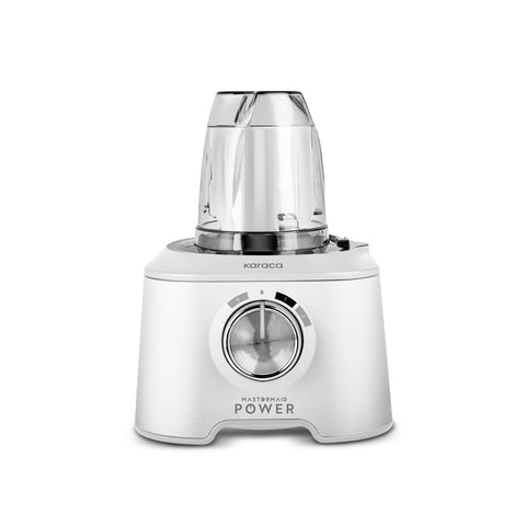 Karaca Mastermaid Power Multifunktionaler 10-in-1 Küchenroboter 2000W Wood Craft