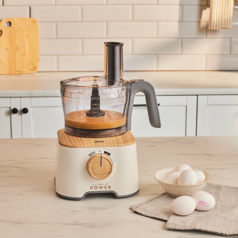 Karaca Mastermaid Power Multifunktionaler 10-in-1 Küchenroboter 2000W Wood Craft