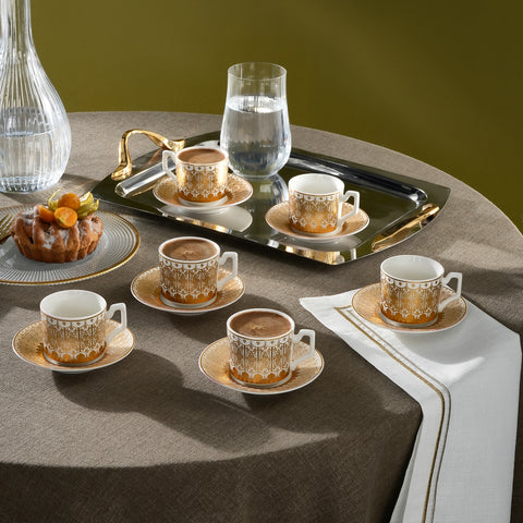 Karaca Aslı 6-Personen Kaffeetassen-Set