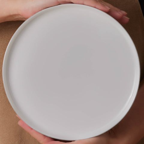 Karaca Forever Bone Bomo 22-Piece Breakfast Set for 6 People – Platinum