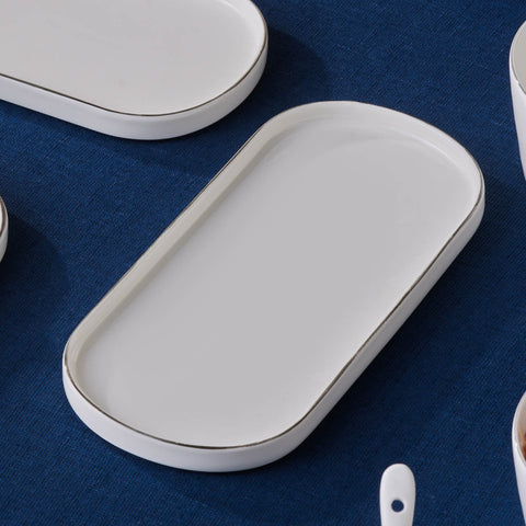 Karaca Forever Bone Bomo 22-Piece Breakfast Set for 6 People – Platinum