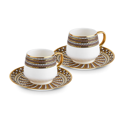 Karaca Belgin Teetassenset für 2 Personen, 220 ml