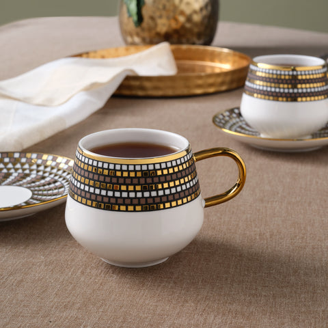 Karaca Belgin Teetassenset für 2 Personen, 220 ml