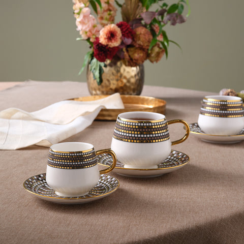 Karaca Belgin Teetassenset für 2 Personen, 220 ml