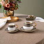 Karaca Belgin Teetassenset für 2 Personen, 220 ml