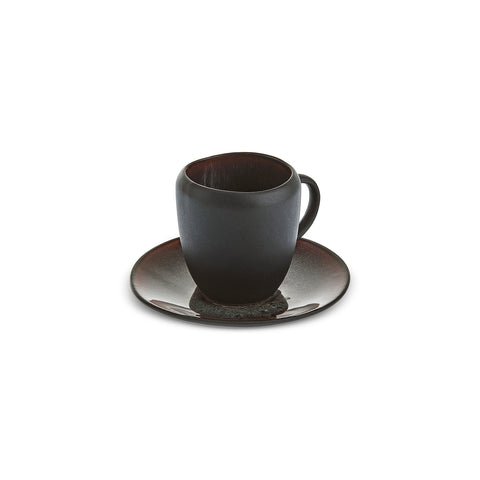 Karaca Earth Collection New Galactic, 2-teiliges Kaffeetassen-Set für