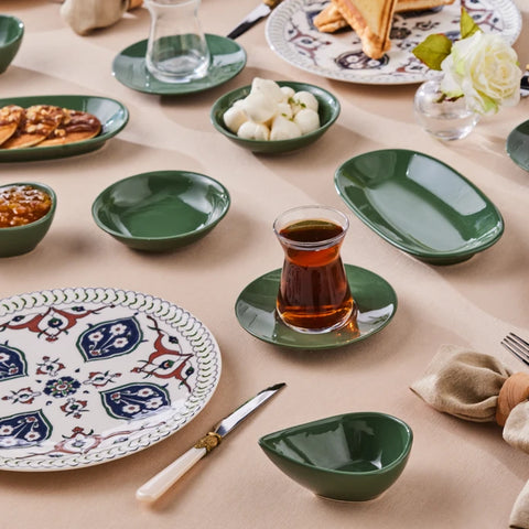 Karaca Forever Bone Salento 26-teiliges Frühstücksset für 6 Personen